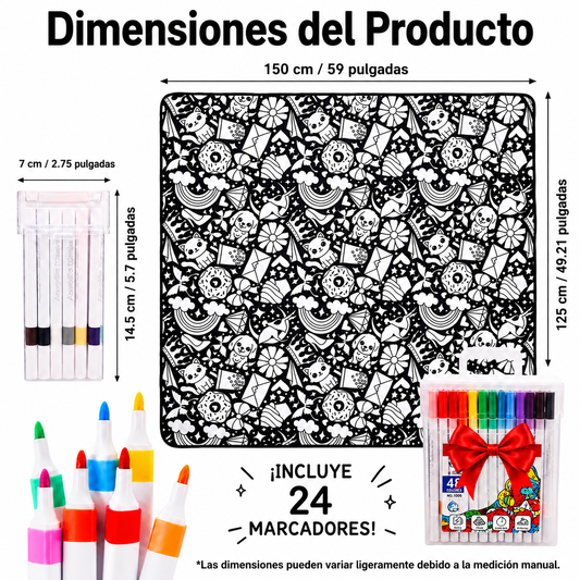 Manta para Colorear